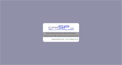 Desktop Screenshot of cfasp.de